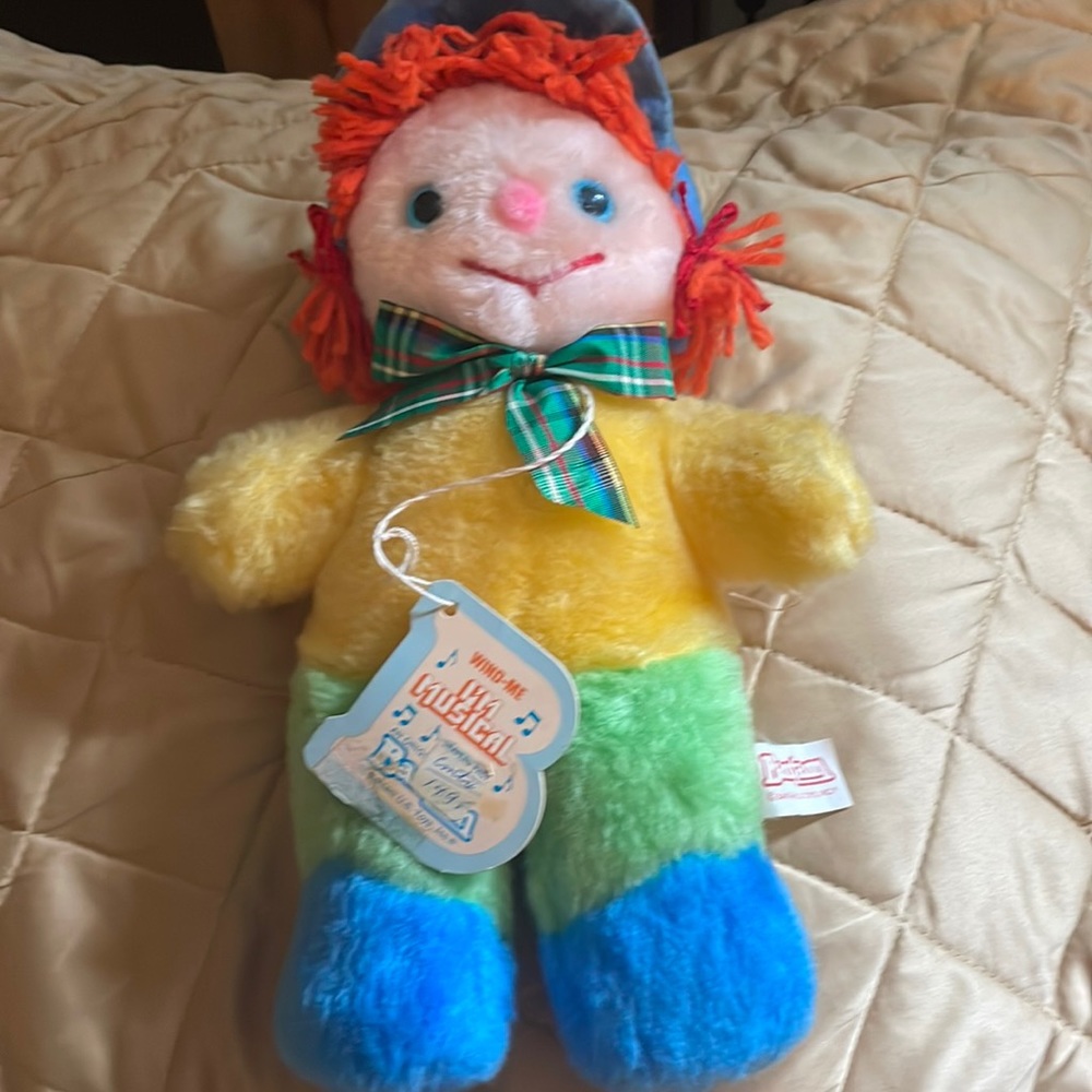 Bantam antique rare wind up motion and musical doll collectibles